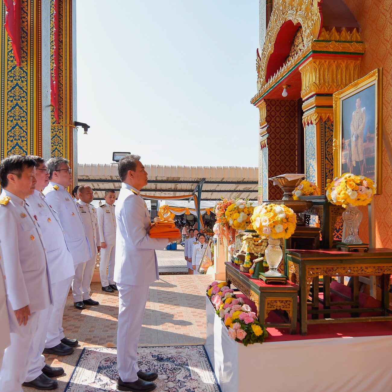 พิธีถวายผ้าพระกฐินพระราชทาน สจล. ประจำปี ๒๕๖๗ ณ วัดบางพระ วรวิหาร ตำบลบางพระ อำเภอศรีราชา จังหวัดชลบุรี