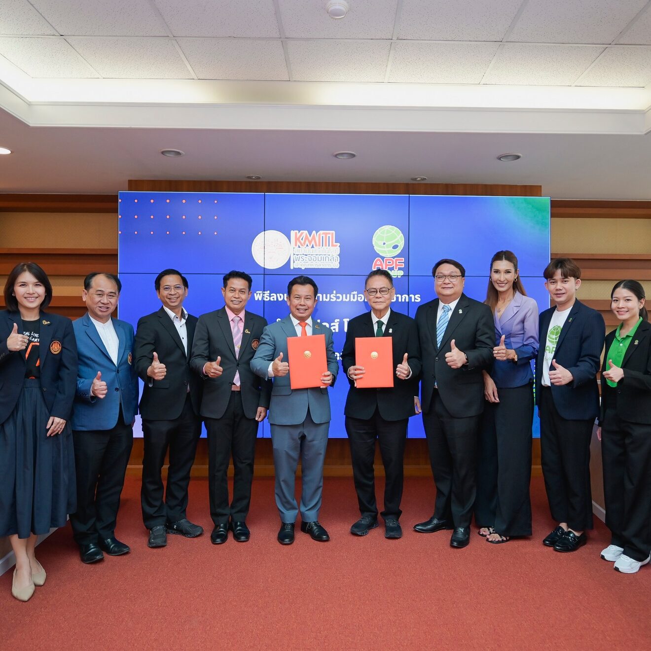 สจล. จับมือ บริษัท อำพลฟูดส์ โพรเซสซิ่ง จำกัด เปิดโอกาสให้นักศึกษาได้เข้ารับการฝึกงาน ศึกษาดูงาน และเรียนรู้จากการปฏิบัติจริงในสถานประกอบการ อีกทั้งการต่อยอดงานวิจัยและพัฒนานวัตกรรมร่วมกัน