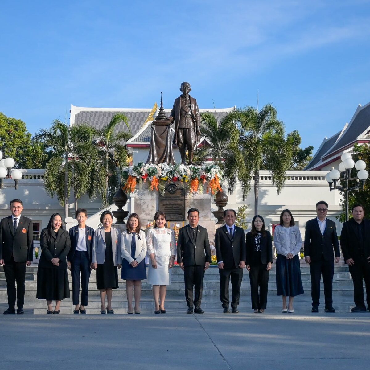 พิธีทำบุญตักบาตรเนื่องในวันขึ้นปีใหม่ พุทธศักราช ๒๕๖๙