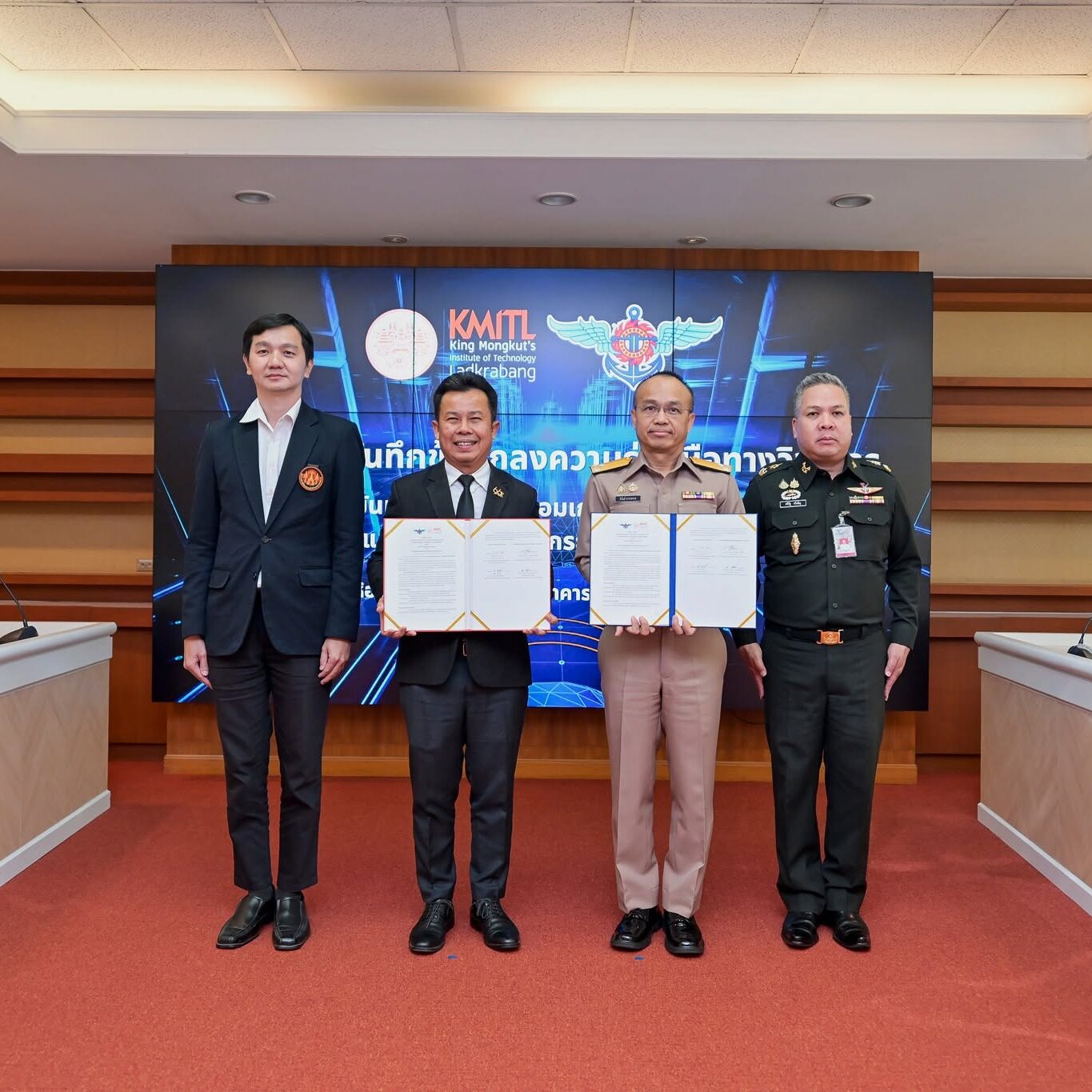 สจล. จับมือ สำนักงานปลัดกระทรวงกลาโหม ขับเคลื่อนนวัตกรรมพลังงานเพื่อความมั่นคงและความยั่งยืนของประเทศ