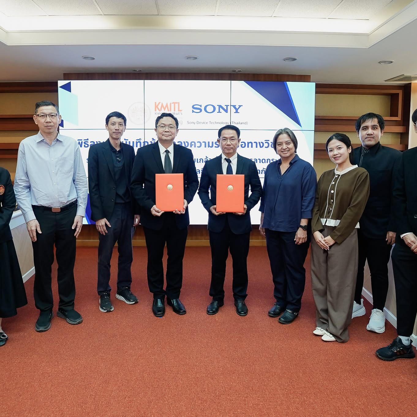 สจล. จับมือ Sony Device Technology (Thailand) พัฒนากำลังคนด้านเซมิคอนดักเตอร์ ตอบโจทย์อุตสาหกรรมเทคโนโลยีแห่งอนาคต