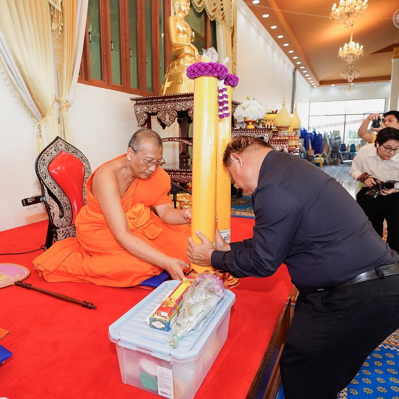 สจล. ร่วมสืบสานพระพุทธศาสนา อนุรักษ์ประเพณีไทย ผ่านกิจกรรมแห่เทียนจำนำพรรษา ประจำปี ๒๕๖๙